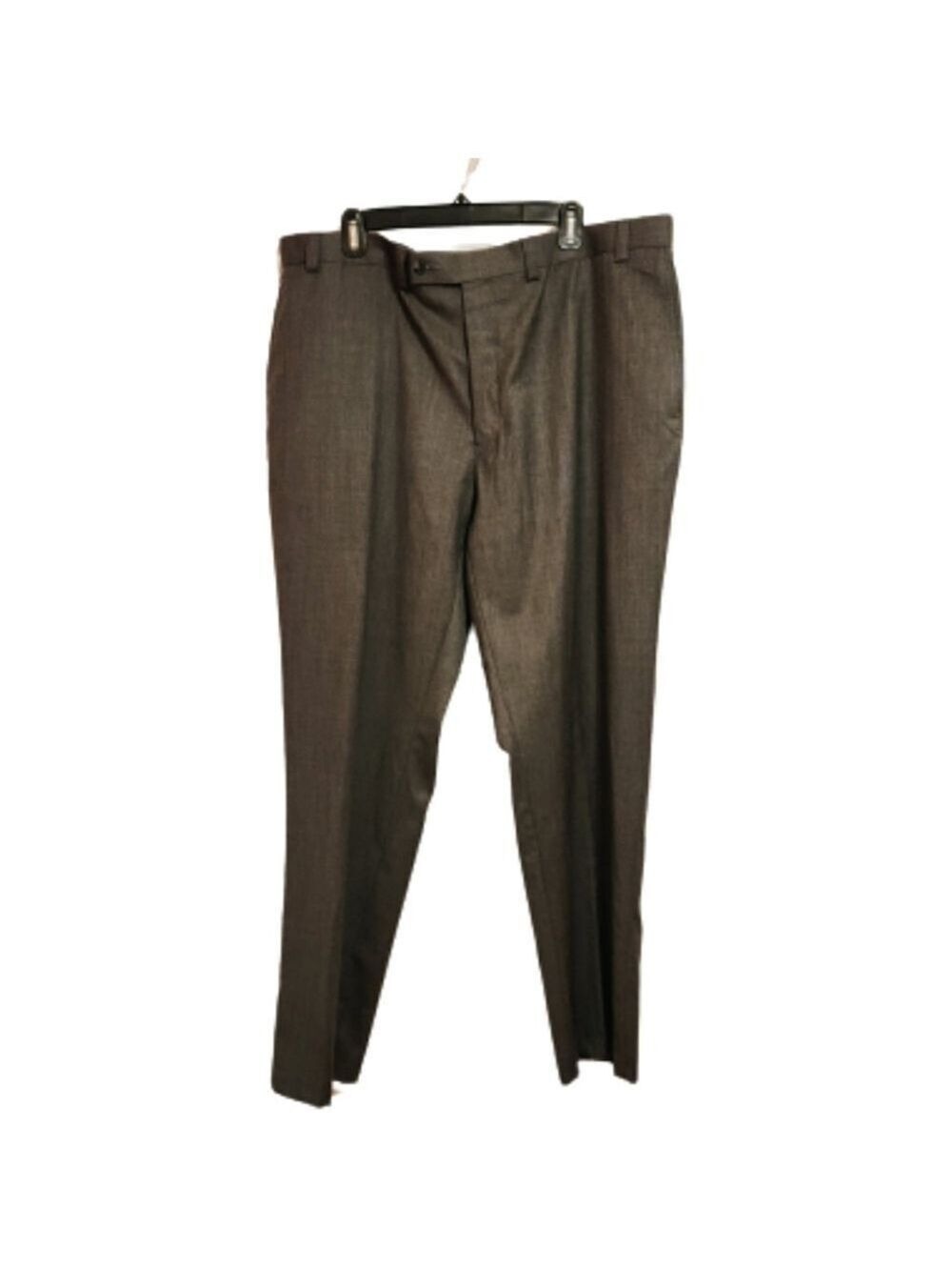 John Henry Gray Flat Front Dress Pants Size 42x32
